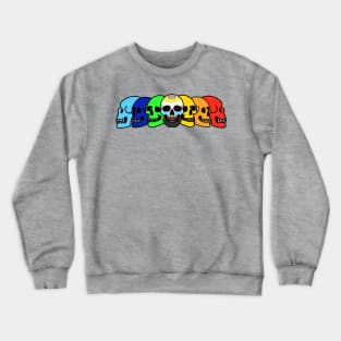 Pride Skulls Flag Crewneck Sweatshirt